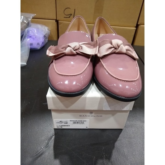 Bandolino Shoes - Bandolino Lindio Women's Shoes Dark Mauve Patent/Blush 12